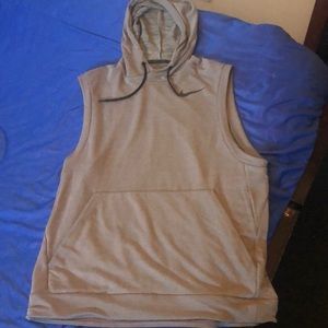 Nike Dri Fit sleeveless sweatshirt